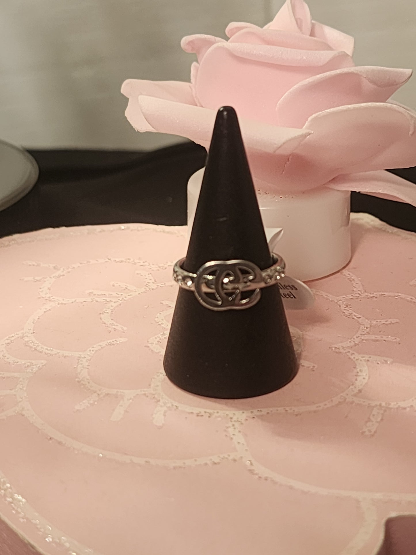 Gold or Silver Stainless Steel Rings