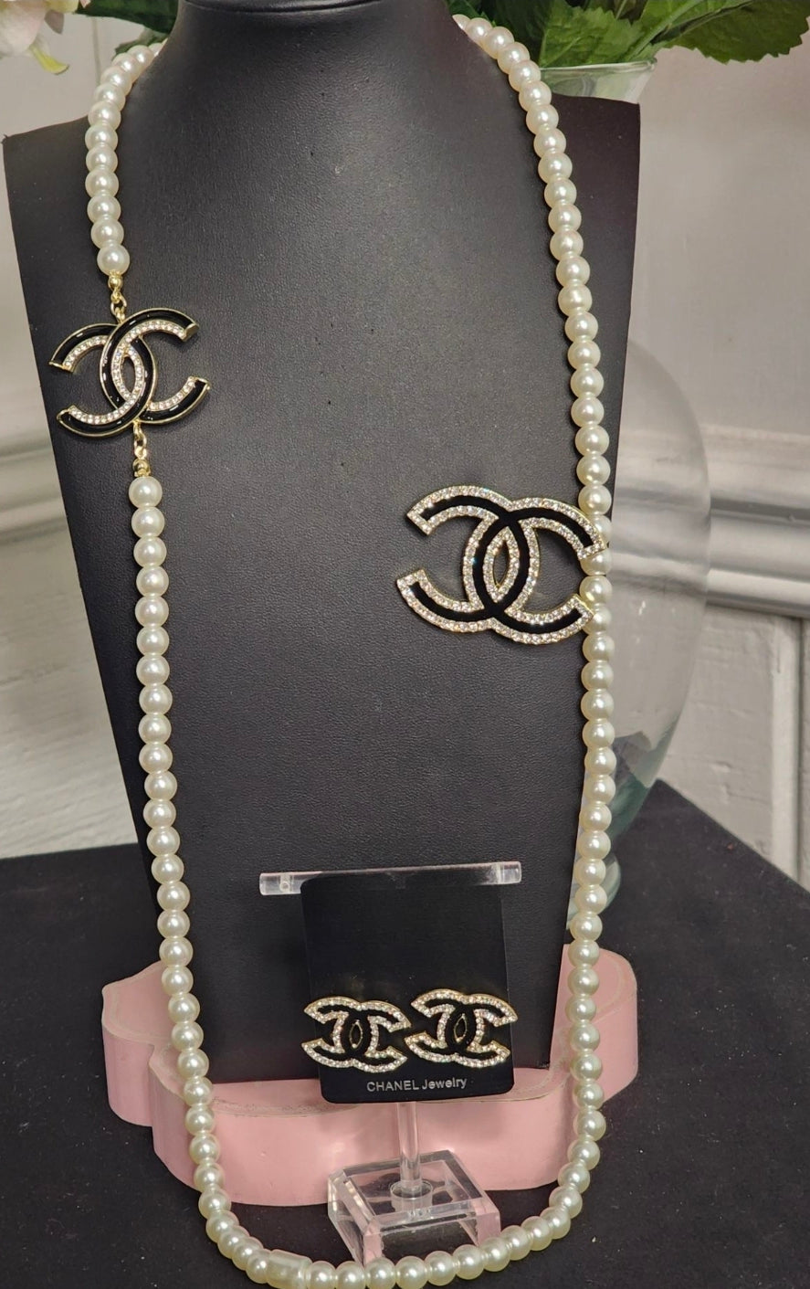 Fashion Pearl Necklace or Stainless Steel Earrings (CLEARANCE SALE)