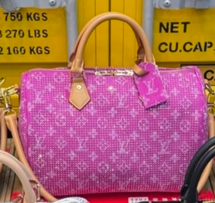 NEW Rhinestone Speedy Style 30 Handbags (ON SALE)