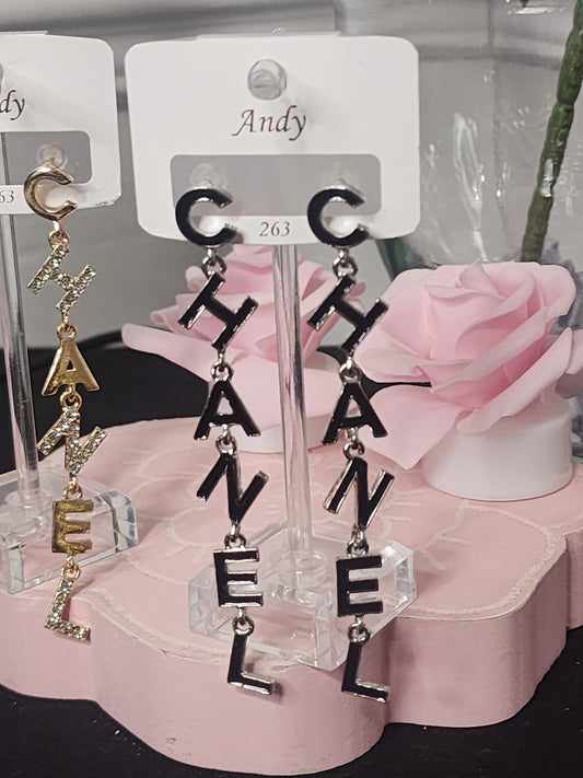 Dangling Gold or Silver Earrings