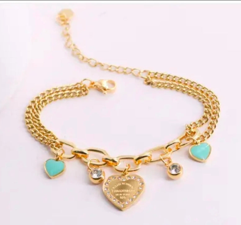 Gold or Silver Stainless Steel Bracelets