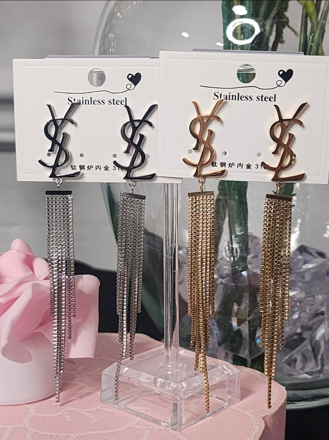 Stainless Steel Earrings or Bracelets