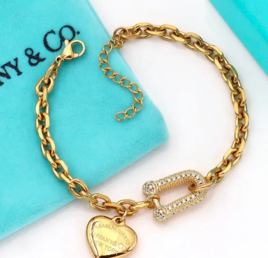 Gold or Silver Stainless Steel Bracelets (ON SALE)