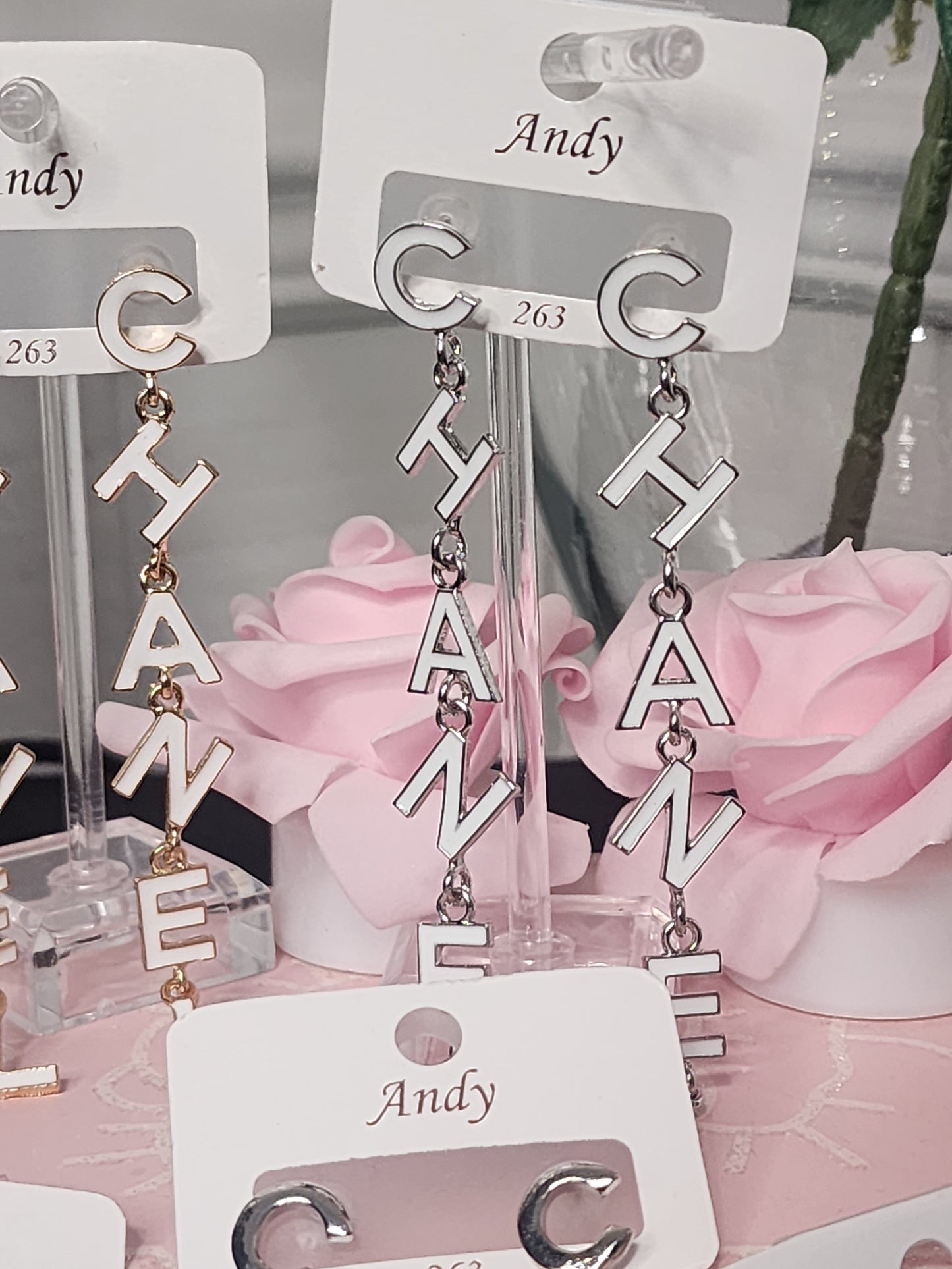 Dangling Gold or Silver Earrings