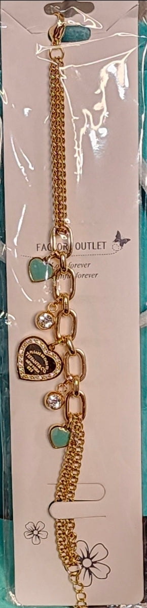 Gold or Silver Stainless Steel Bracelets (ON SALE)