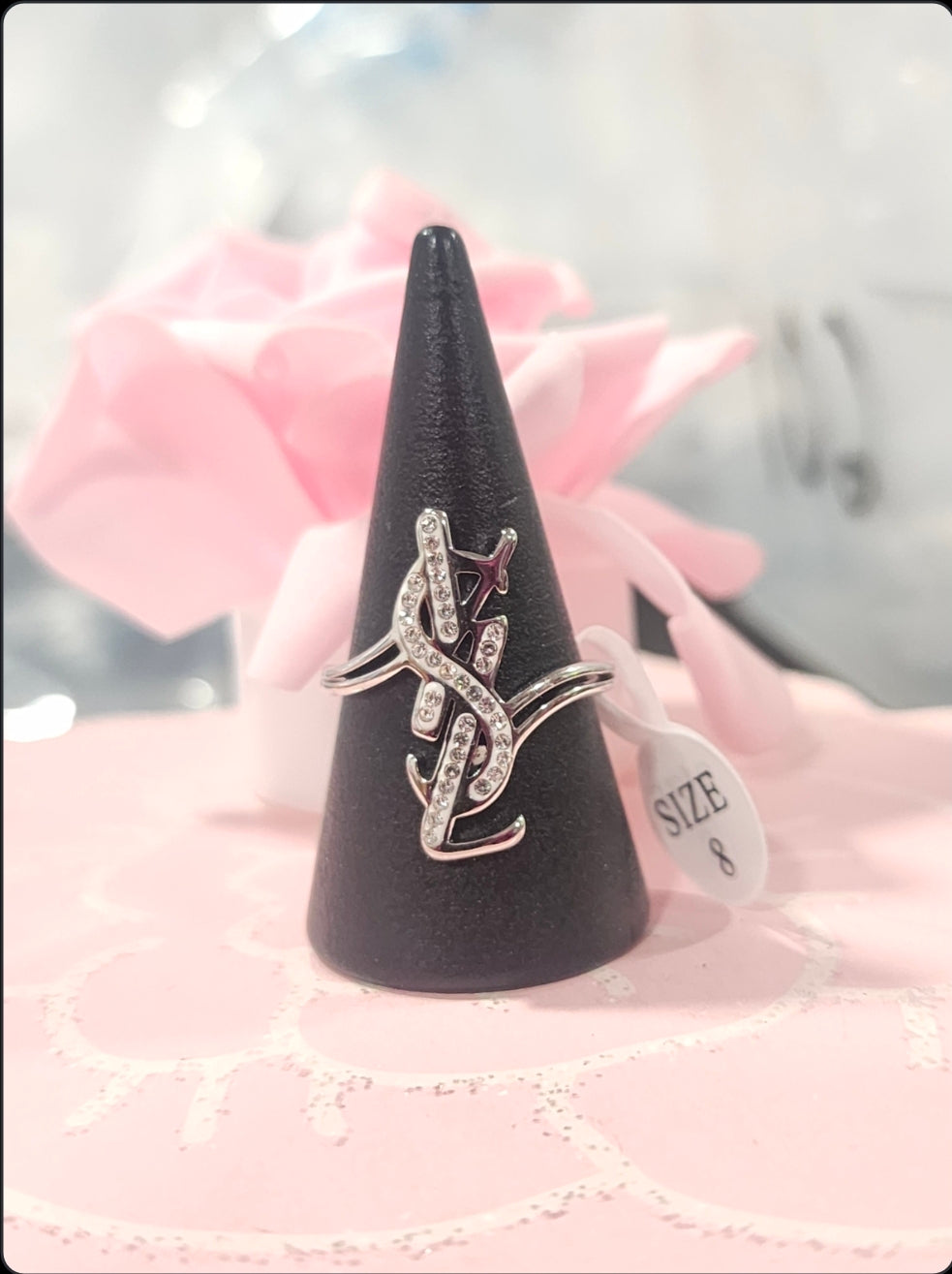 Fashion Gold or Silver Stainless Steel Rings (ON SALE)