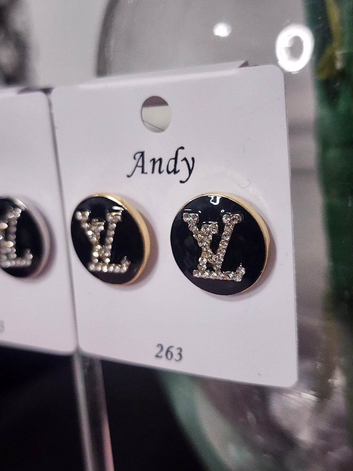 Gold and Silver Fashion Earrings  (ON SALE)