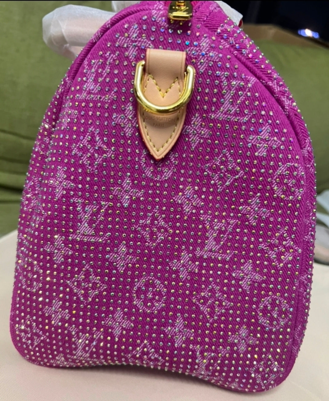 NEW Rhinestone Speedy Style 30 Handbags (ON SALE)