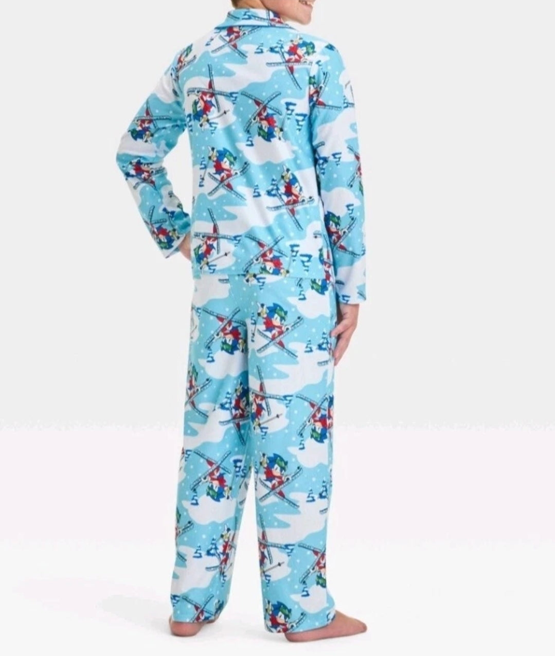 Boys Sonic Hedgehog, 2 Piece Pajama Set (SIZE 10-12)