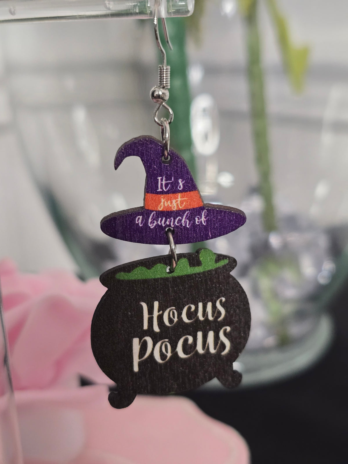 Hocus Pocus Halloween Earrings