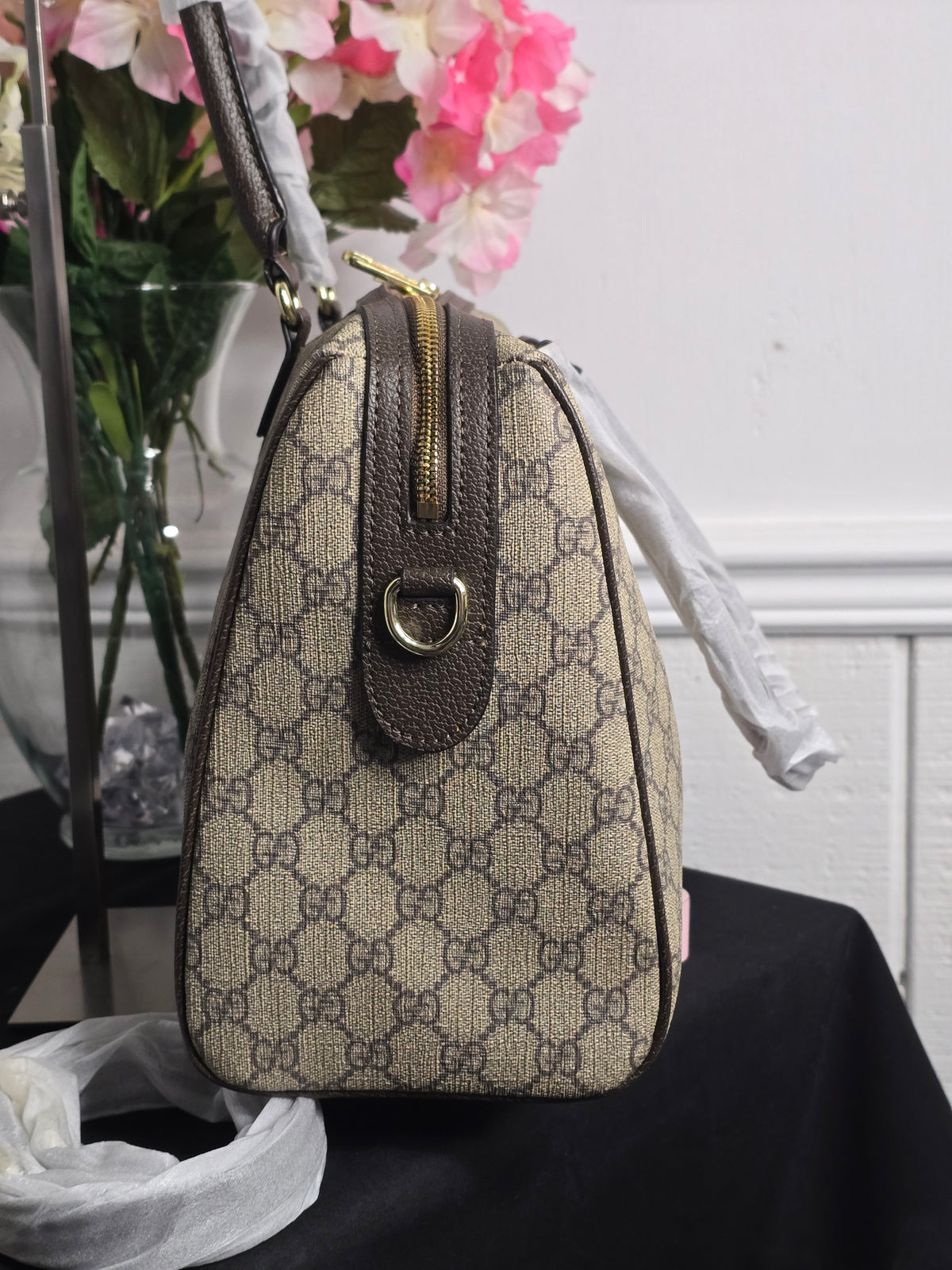 Borsetto Large Boston Style Handbag (FRIDAY NIGHT FLASH SALE ENDS AT 12 MIDNIGHT)