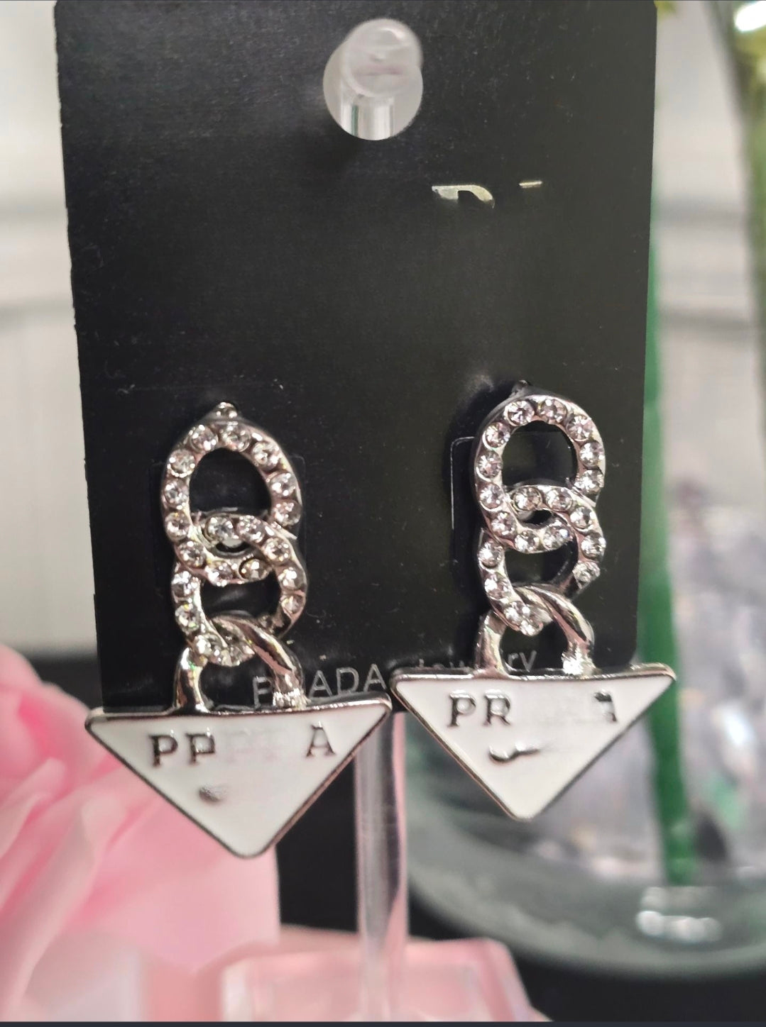 Gold or Silver Rhinestone Brooches (Handmade)