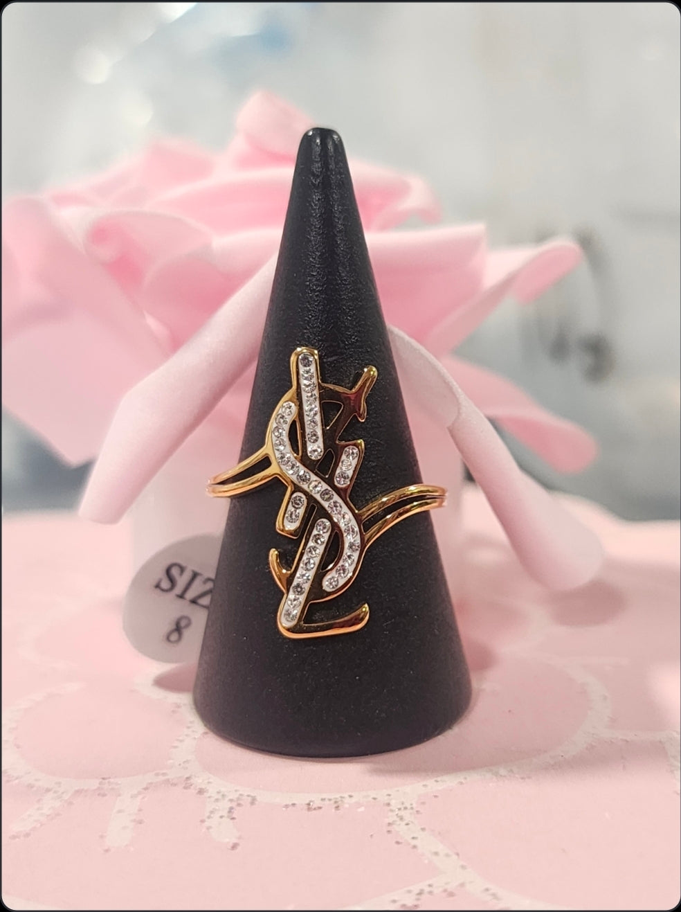 Fashion Gold or Silver Stainless Steel Rings (ON SALE)