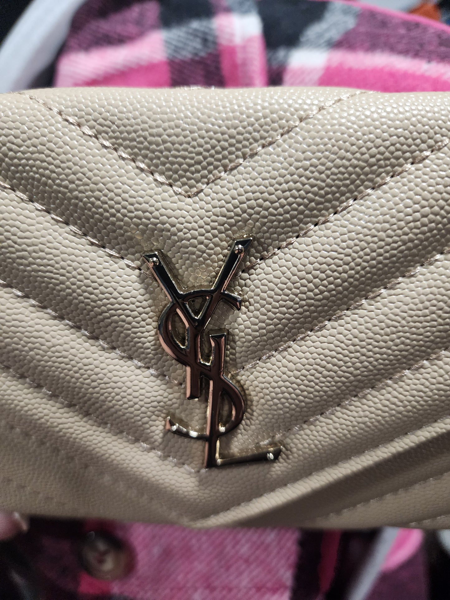 Pink and Gold Crossbody/Wallet