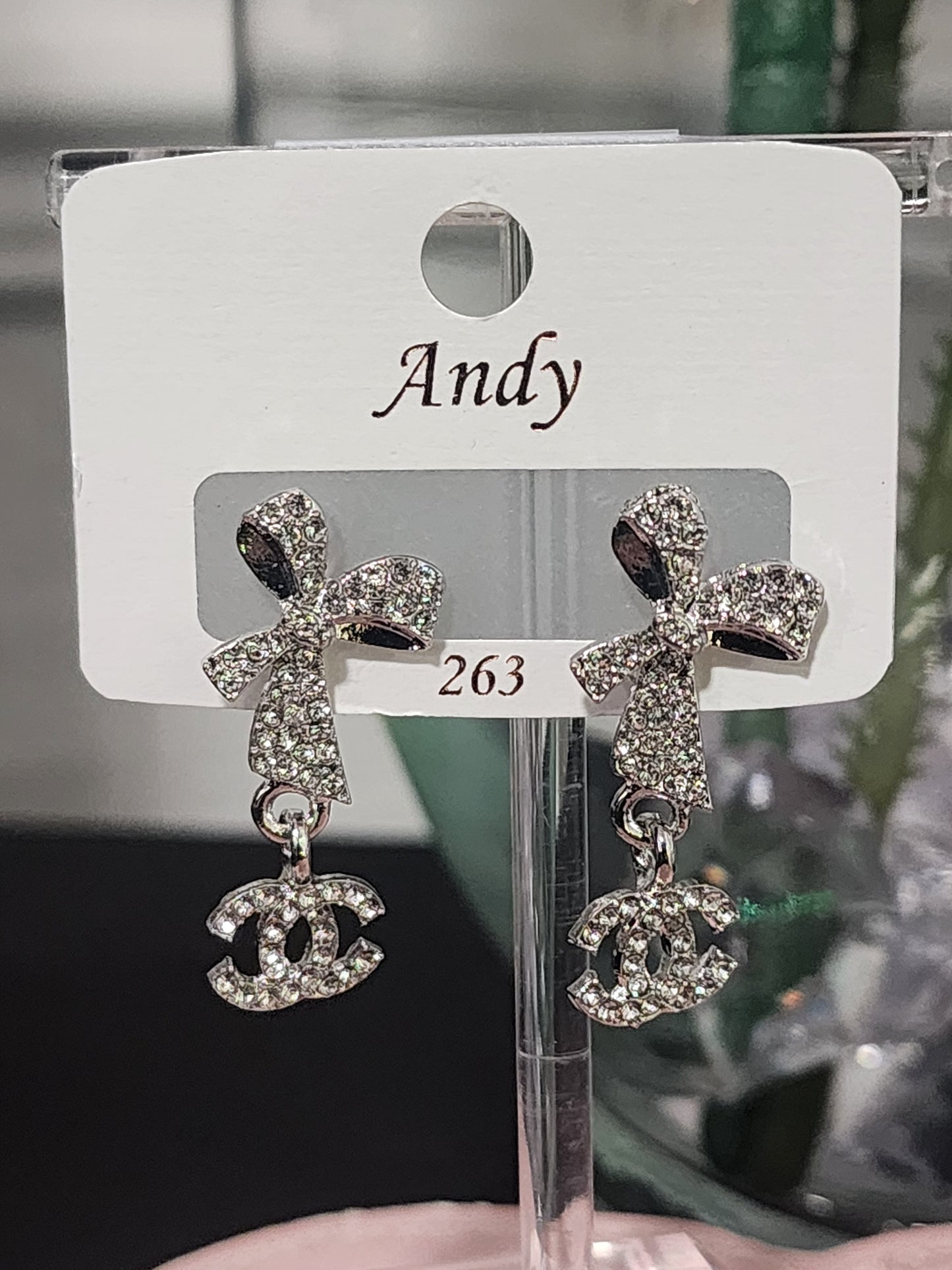 Gold or Silver Bow Earrings (ON SALE)
