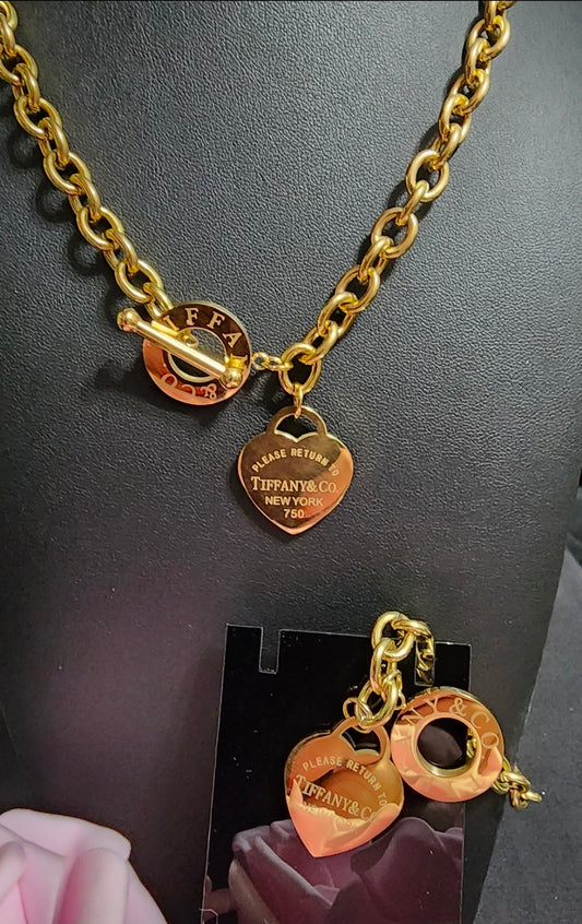 Gold or Silver Stainless Steel Necklaces (24hrs FLASH SALE ends Tuesday)