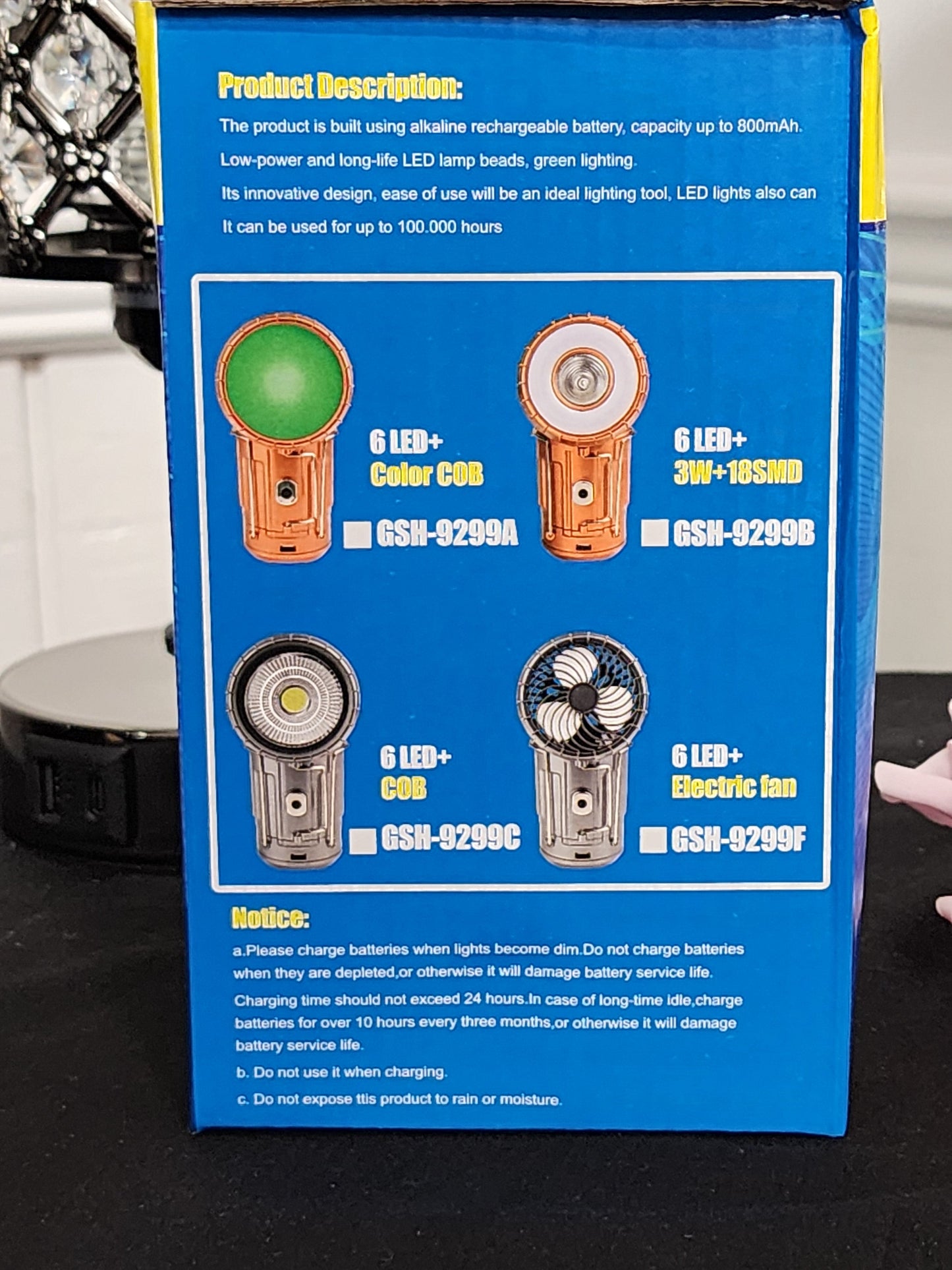 Solar Charging Camping Light