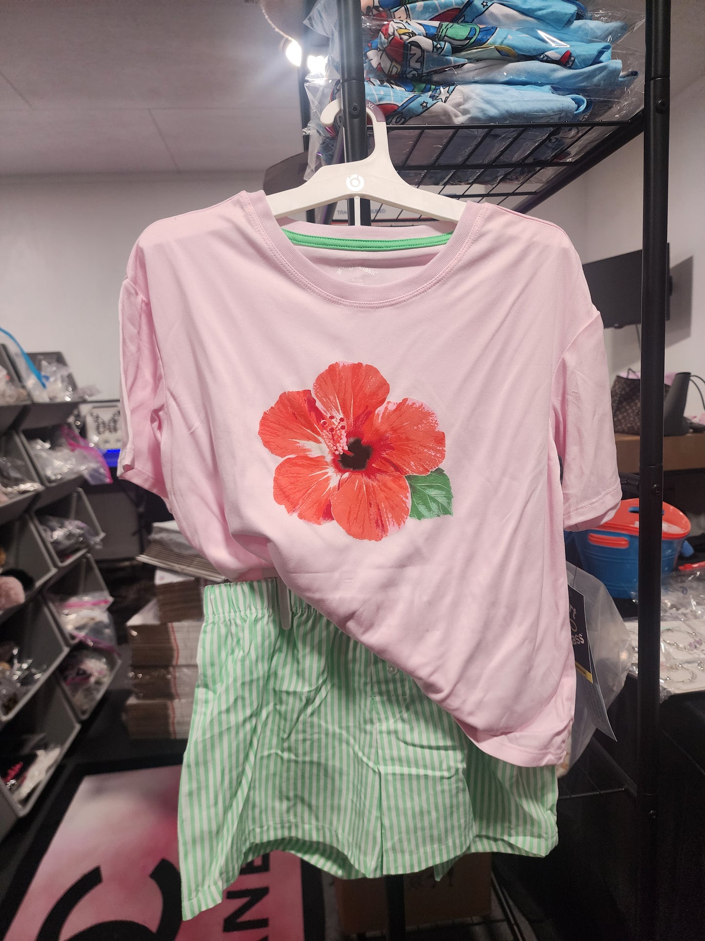 Girls 2 Piece T-Shirt with Shorts Sets