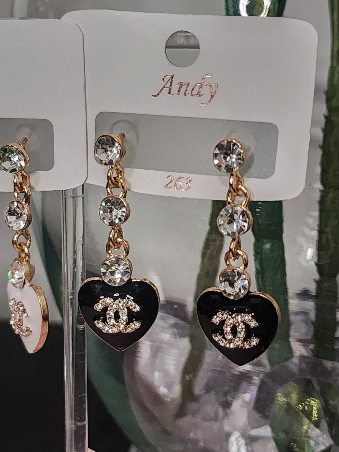 Gold and Silver Fashion Earrings (ON SALE)