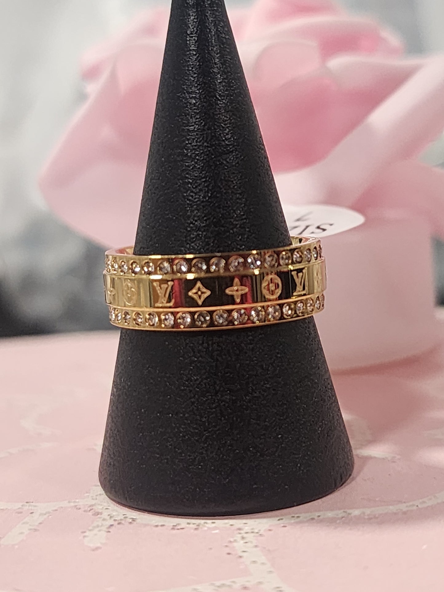 Fashion Gold or Silver Stainless Steel Rings (ON SALE)