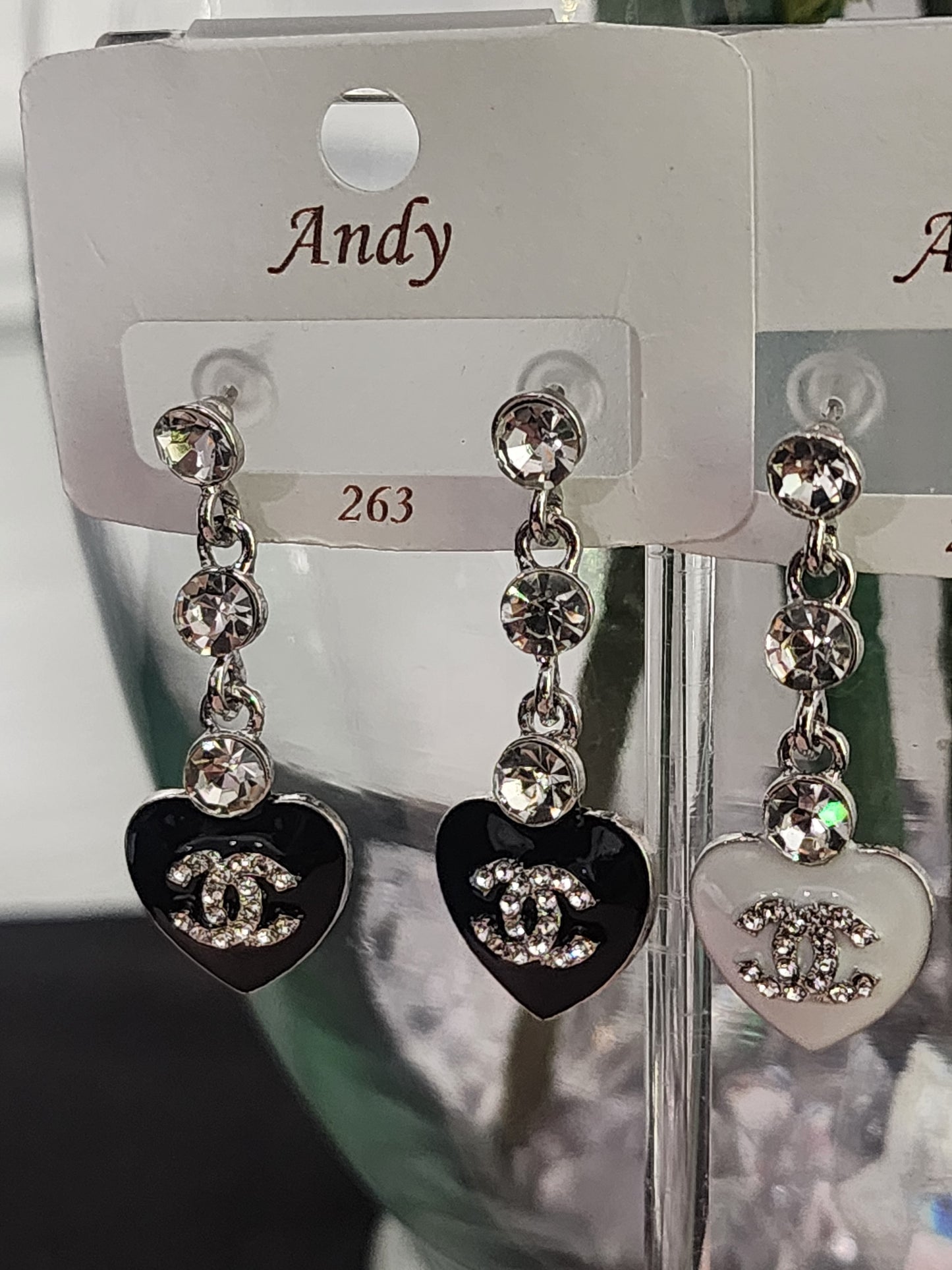 Gold and Silver Fashion Earrings (ON SALE)