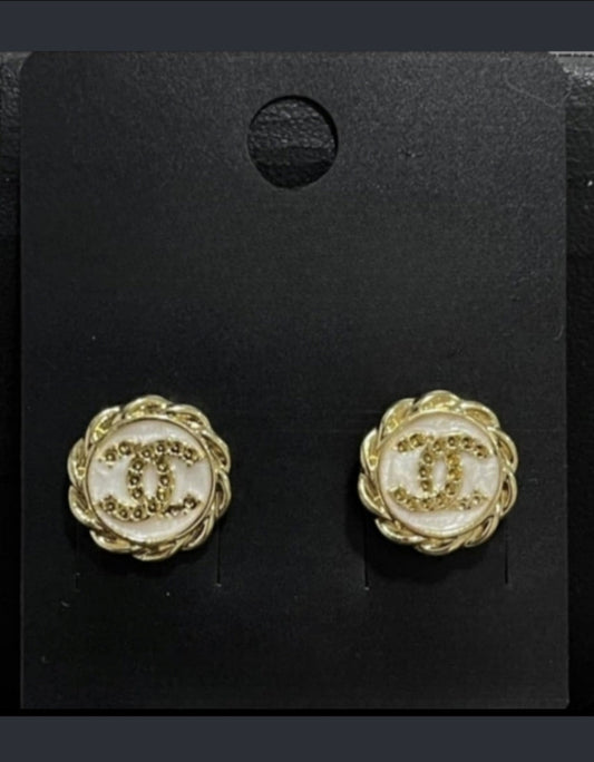 14mm Gold or Silver Earrings