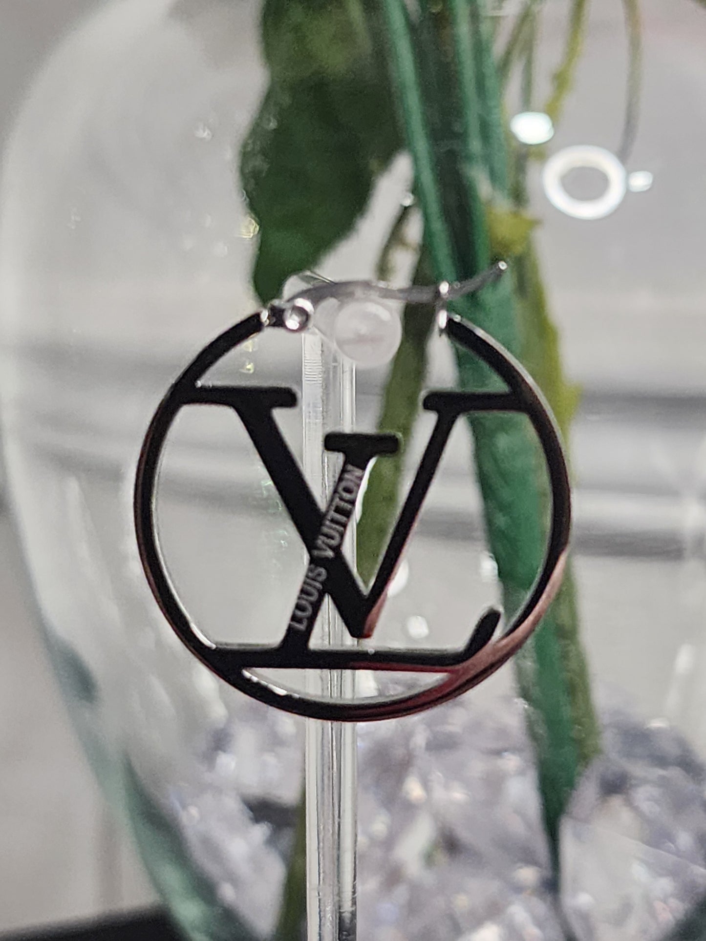 BACK IN STOCK Gold or Silver Fashion Stainless Steel Hoop Earrings