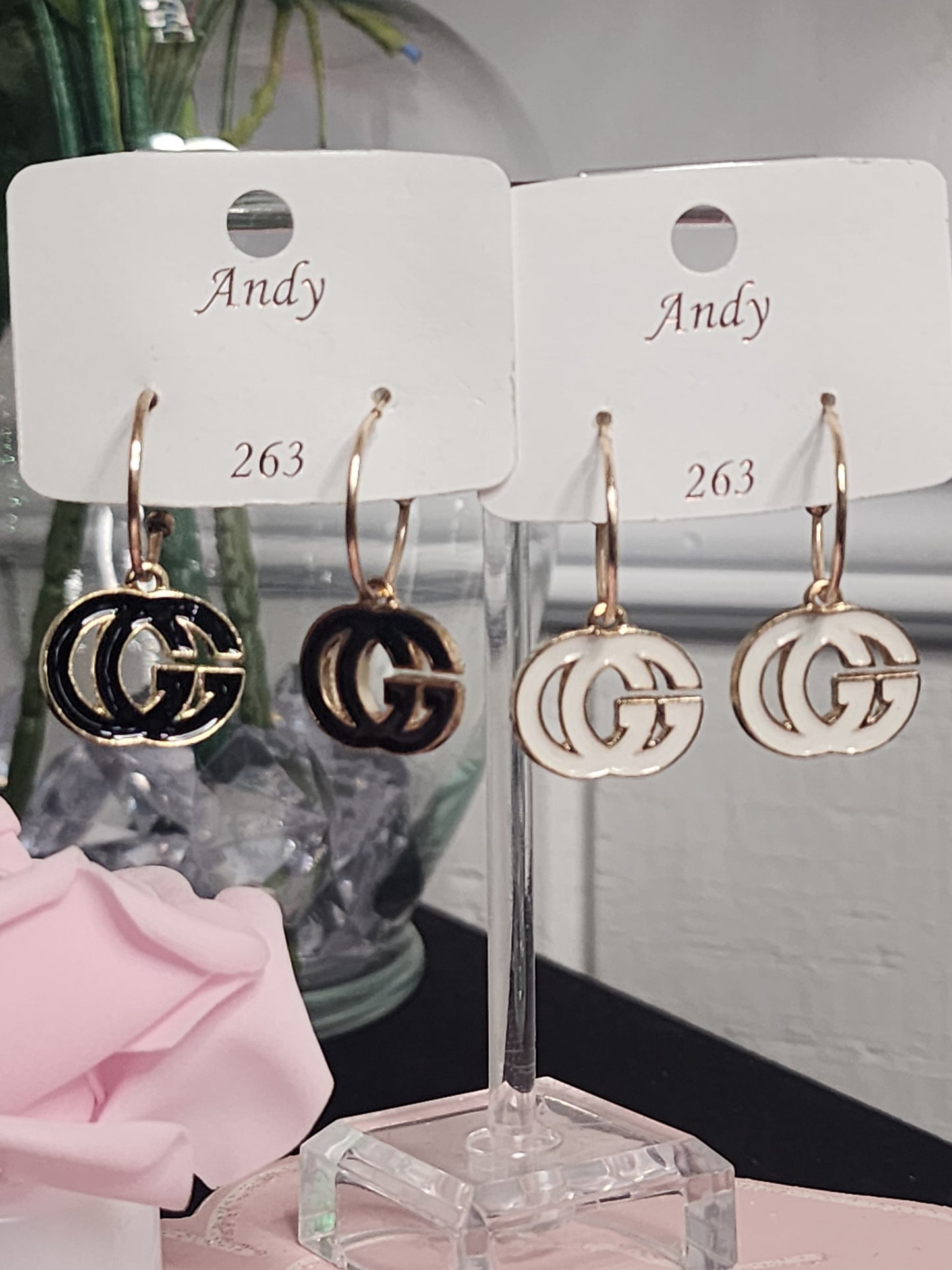 Smaller Hoop Earrings Gold and Silver