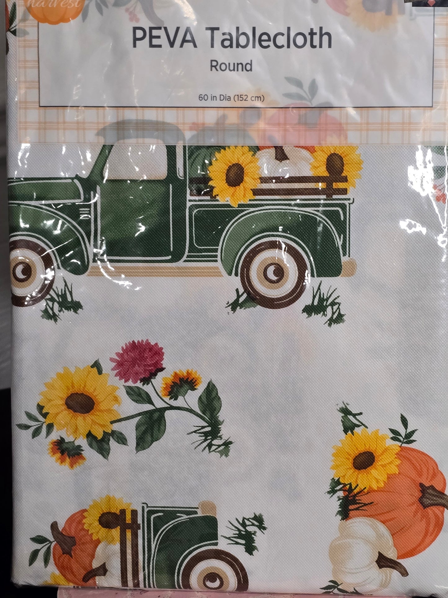 Round FALL Tablecloths