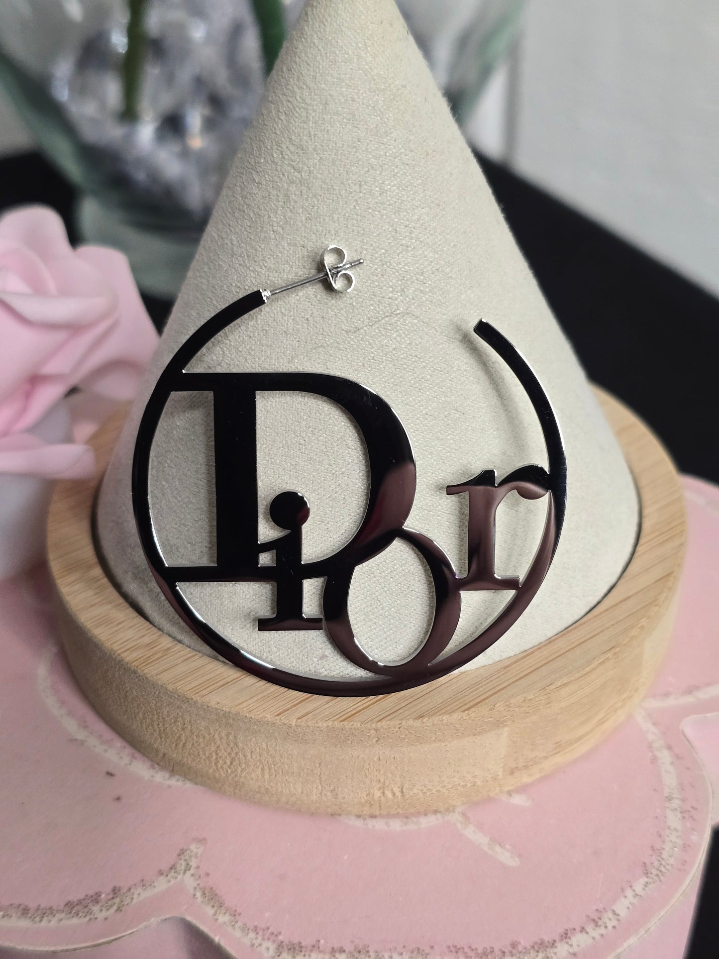 Gold or Silver Stainless Steel Hoop Earrings (ON SALE)