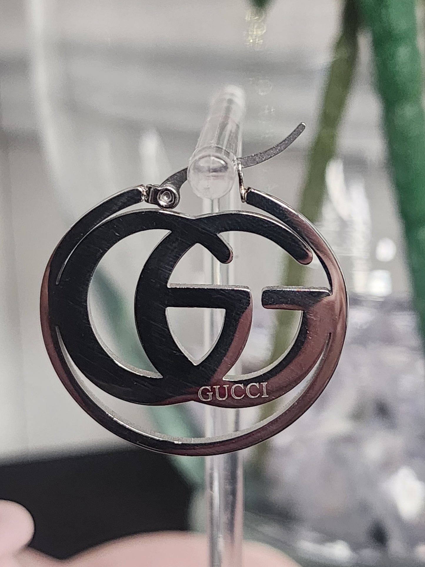 BACK IN STOCK Gold or Silver Fashion Stainless Steel Hoop Earrings