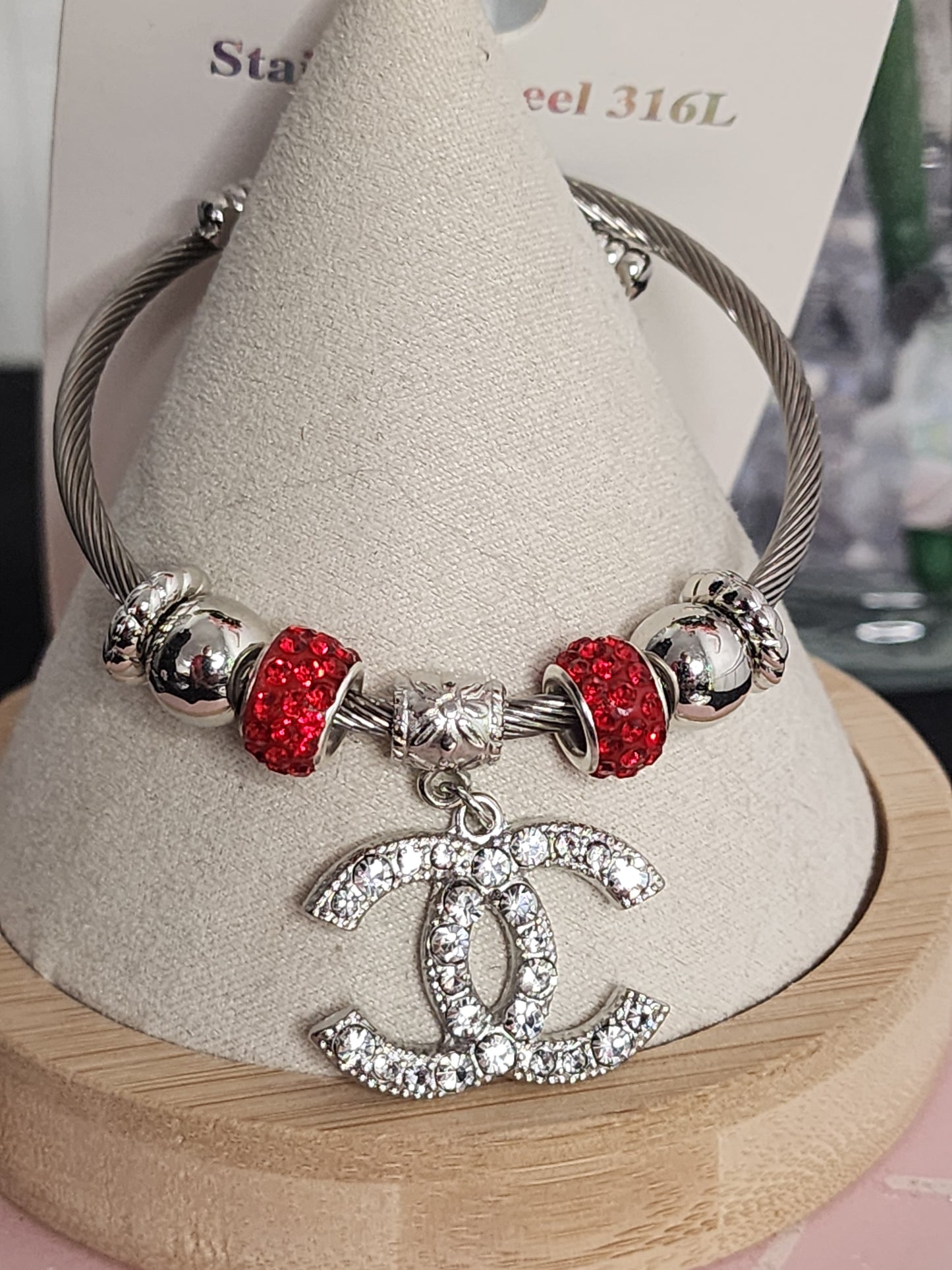 Stainless Steel Adjustable Charm Bracelets (BACK IN STOCK)