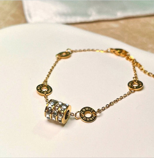 Dainty Gold Stainless Steel Bracelets