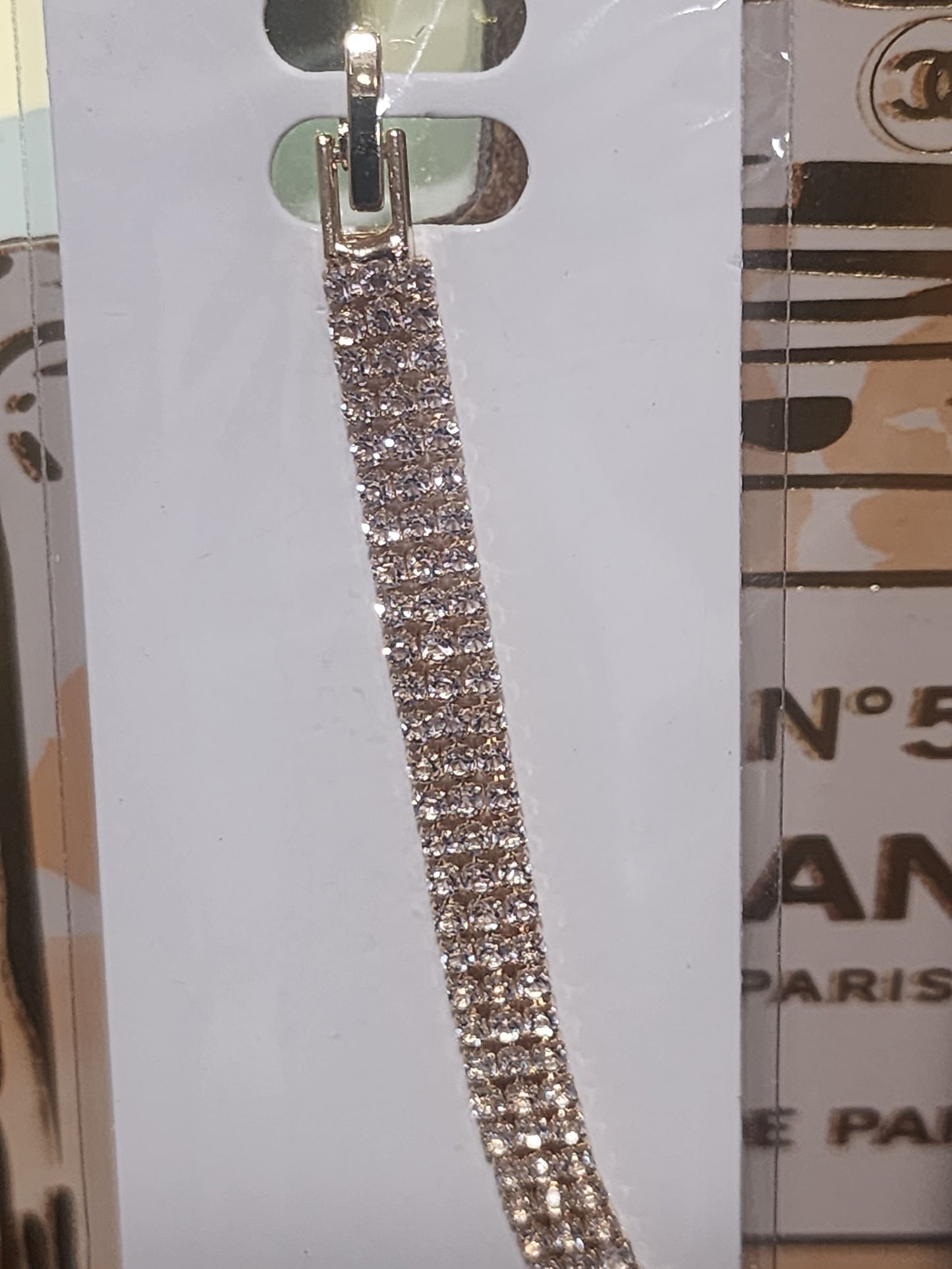 Gold or Silver Multi-Layered Tennis Bracelets