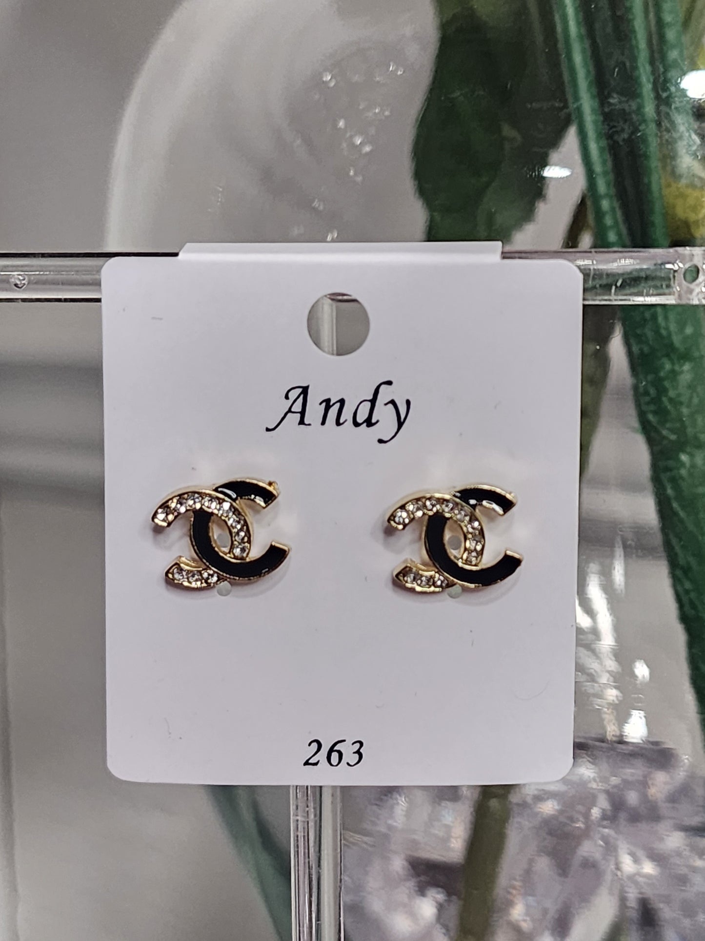 NEW Gold Post Back or Dangling Earrings