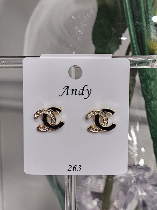 NEW Gold Post Back or Dangling Earrings